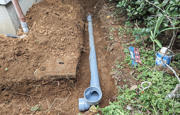 給排水設備工事の写真