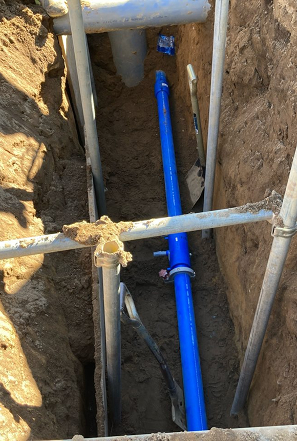 給排水設備工事の写真
